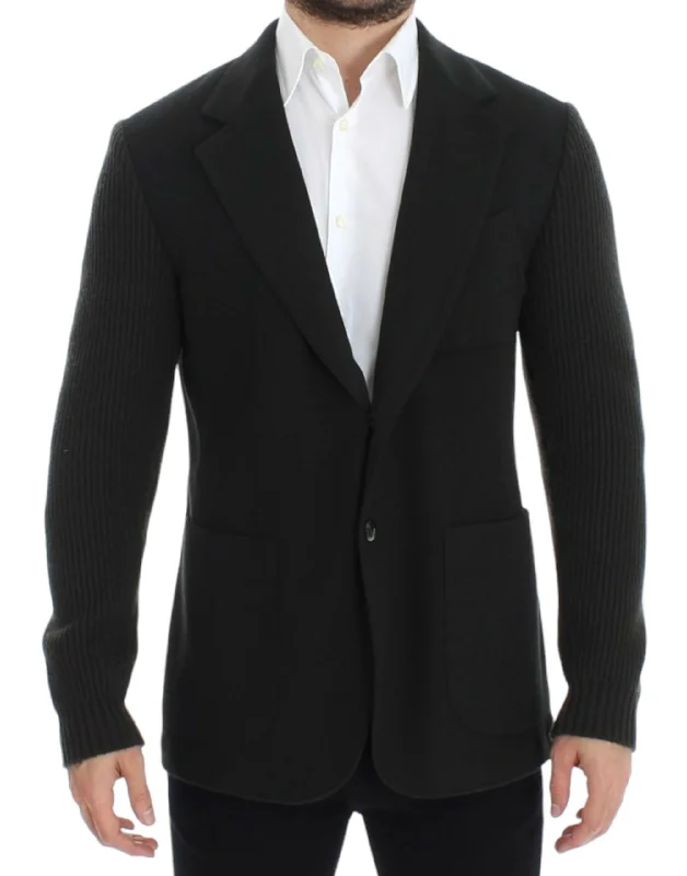 Dolce & Gabbana Elegant  Cashmere Blazer Men's Jacket