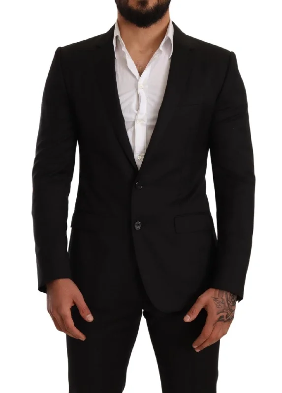 Dolce & Gabbana Elegant Slim Fit Martini Two-Piece Men's Suit