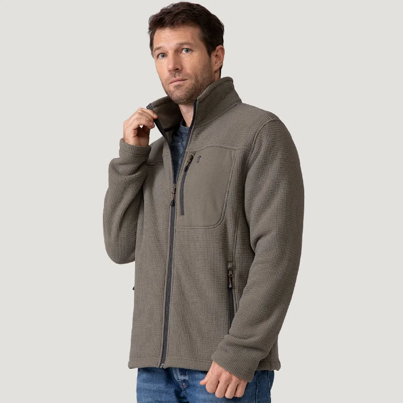 Free Country Men's Dire Wolf II Grid Fleece Jacket