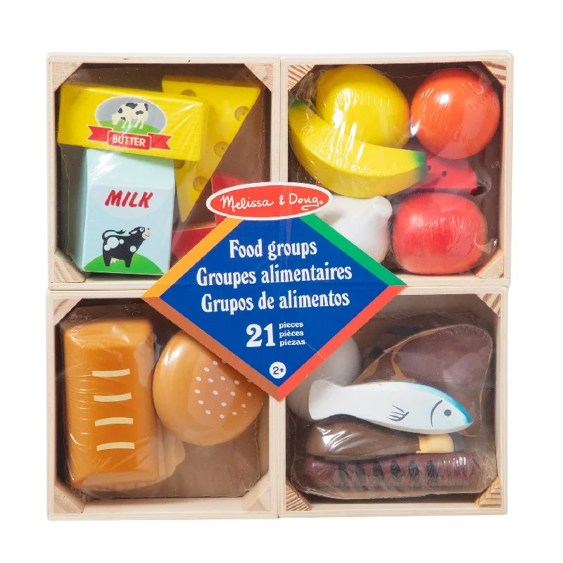 Food Groups-wooden Play Food