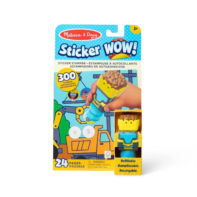 Sticker Wow! Activity Pad Set- Construction