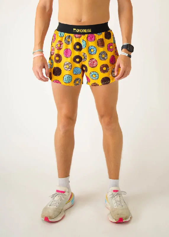 Men's Salty Donuts 4" Half Split Shorts