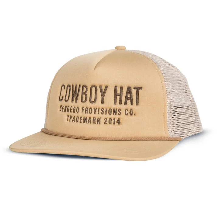 Cowboy Hat - Tan / Brown