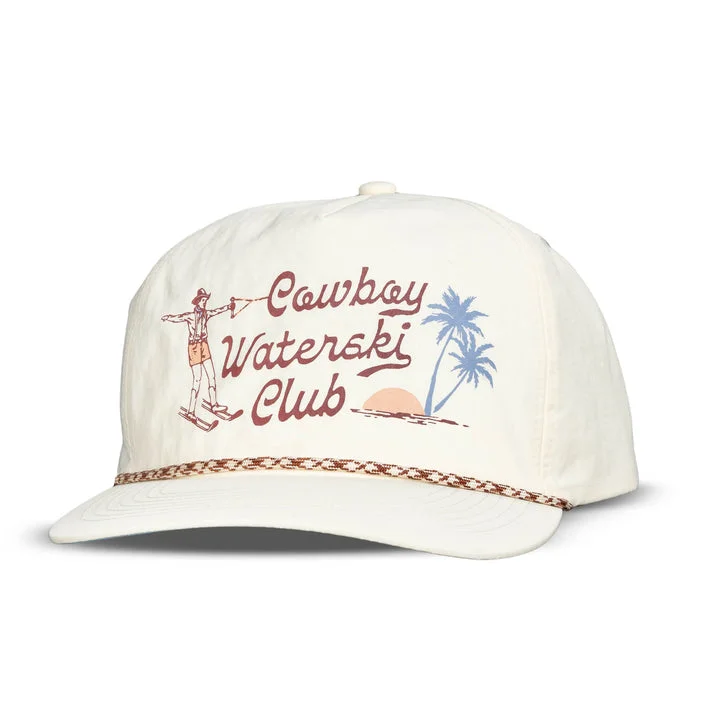 Cowboy Waterski Club Hat - Cream