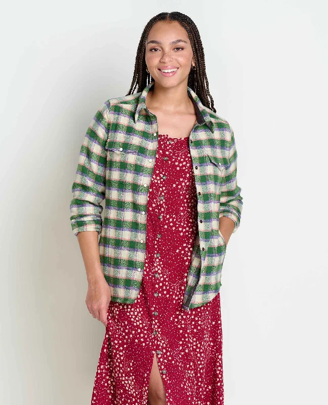 Women's Folk Yeah Shirt Jacket - Barley