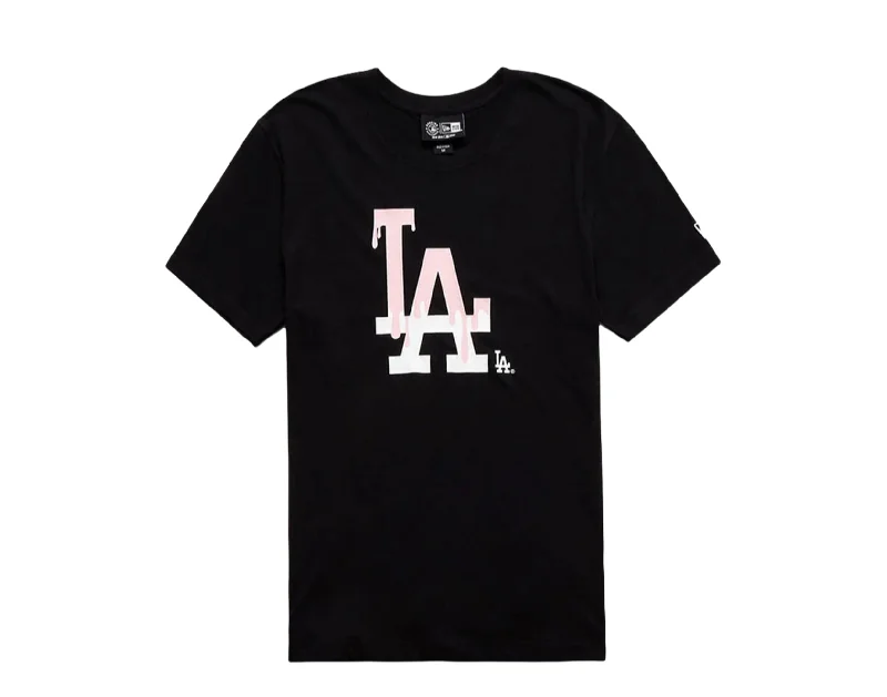 New Era MLB Los Angeles Dodgers Team Drip WS Black/Pink T-Shirt 12872653