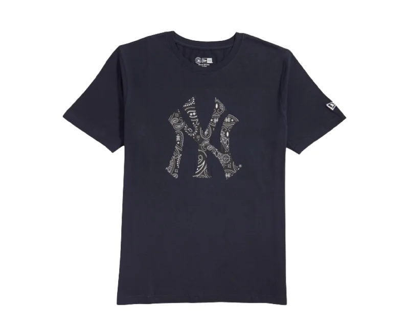 New Era MLB New York Yankees Paisley Elements S/S Navy Men's T-Shirt 12852908