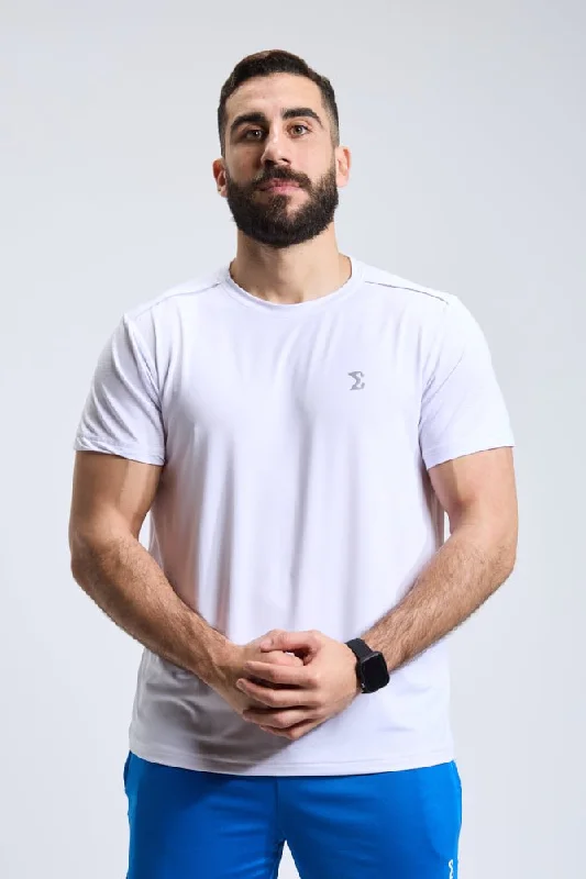 White Racket Sports Tee